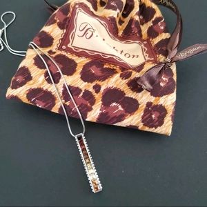 Brighton Spectrum Pendant Necklace ombre brown tones